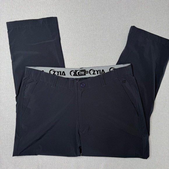 ZYIA Other - Zyia‎ Active Men’s Navy Blue Pants Comfort Waistband Size Medium